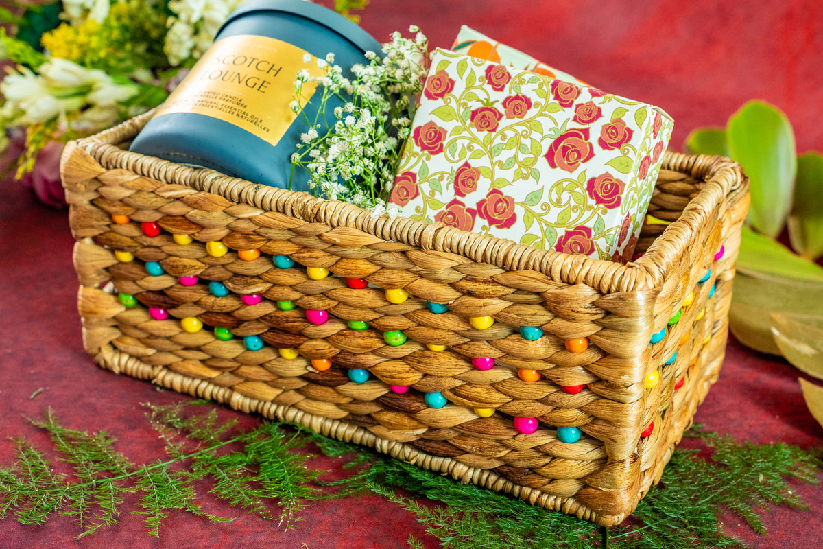 Rainbow basket