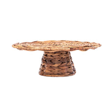 Load image into Gallery viewer, Wicker Cake Platter - Asama Enterprise