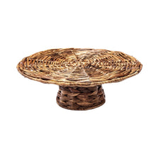 Load image into Gallery viewer, Wicker Cake Platter - Asama Enterprise