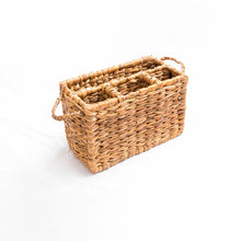 Load image into Gallery viewer, Wicker Cutlery Basket
