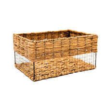 Load image into Gallery viewer, Wicker Grid Basket