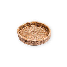 Load image into Gallery viewer, Round Wicker Tray - Asama Enterprise