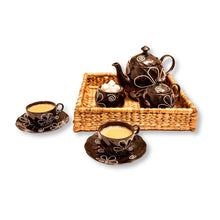 Load image into Gallery viewer, Wicker Square Tray