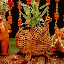 Load image into Gallery viewer, Wicker Elephant Basket - Asama Enterprise