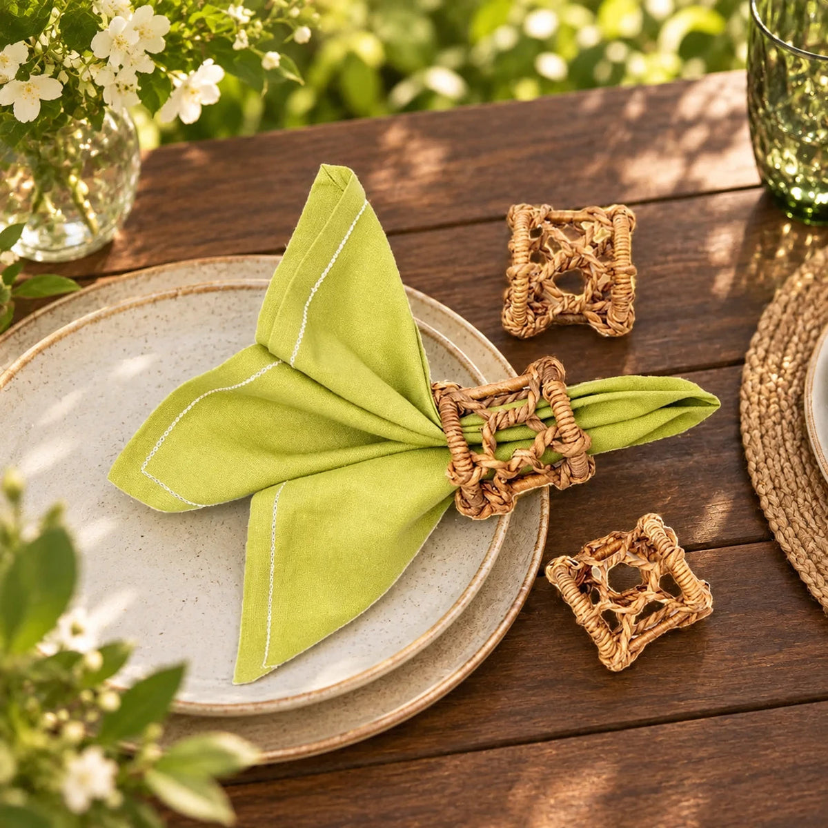 Wicker Napkin Rings - Asama Enterprise