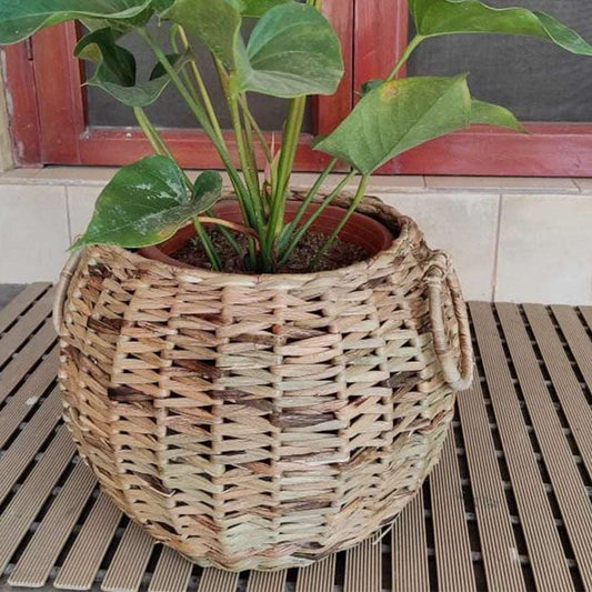Wicker Belly Planter - Asama Enterprise
