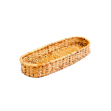 Load image into Gallery viewer, Wicker Oval Tray
