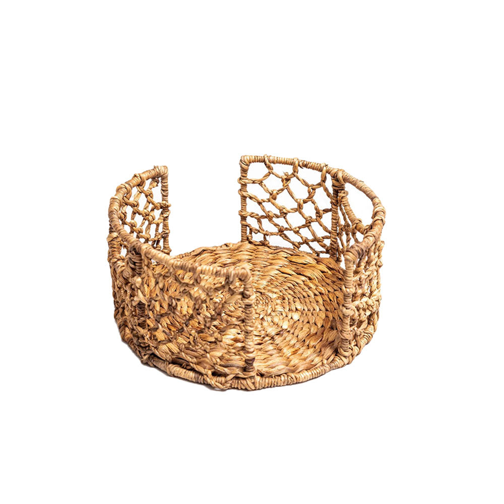 Wicker Plate Caddy