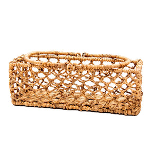 Wicker Plush Basket