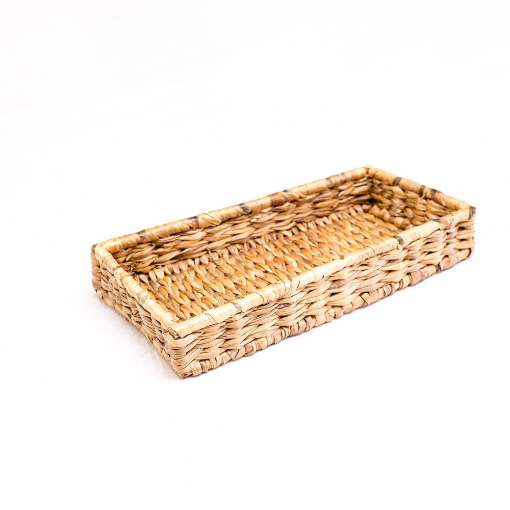 Wicker Rectangle Tray