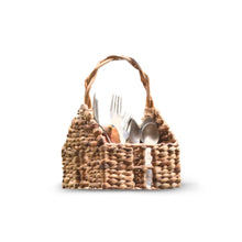 Load image into Gallery viewer, Wicker House Shaped Organizer
